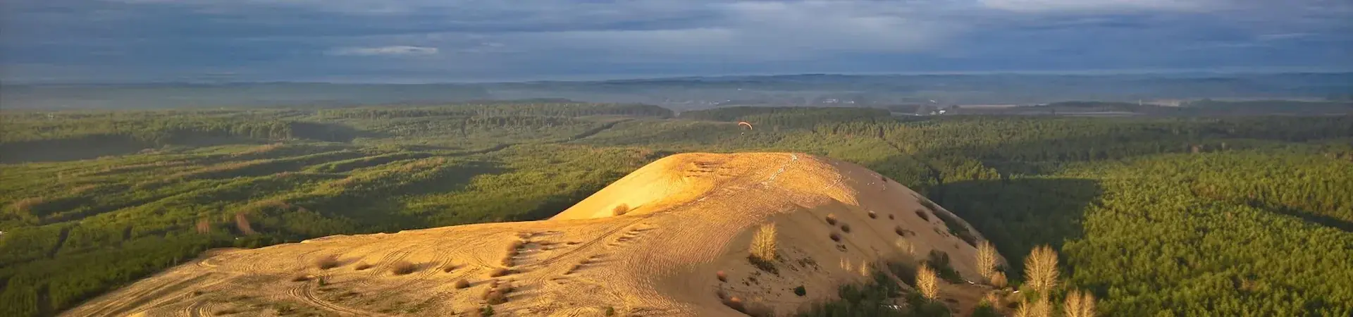 Charakterystyczne okolica Białego Boru