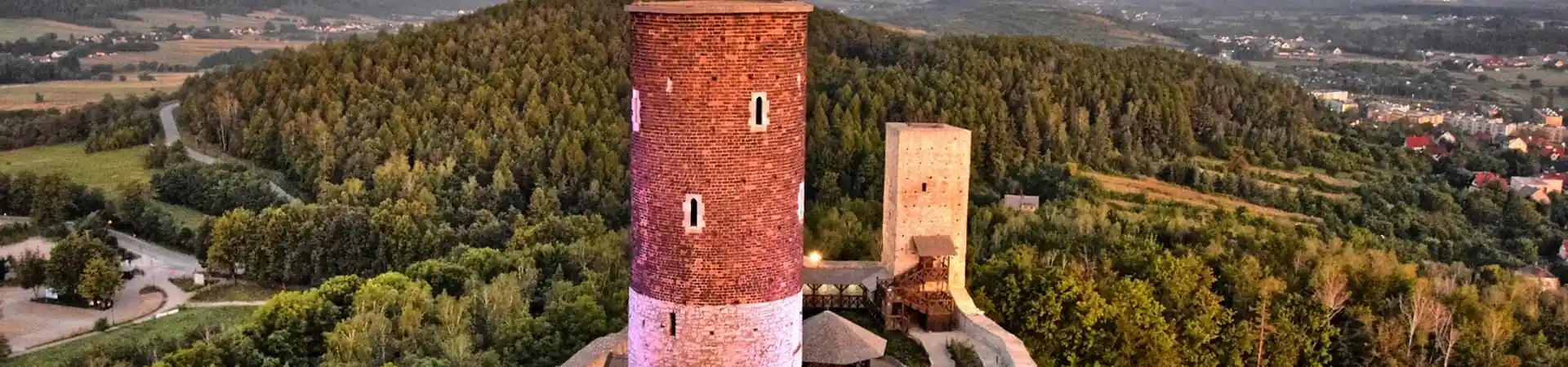 Charakterystyczne okolica Chęcin