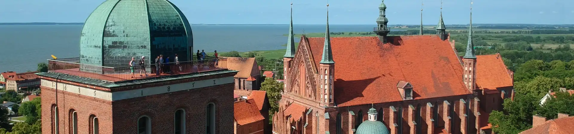 Charakterystyczne okolica Fromborka