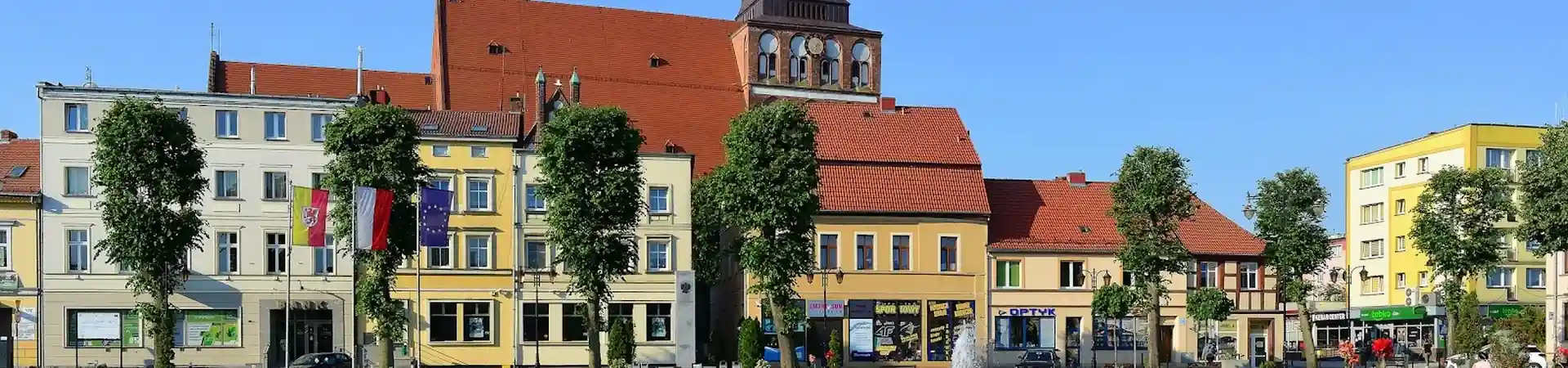 Charakterystyczne okolica Gryfic