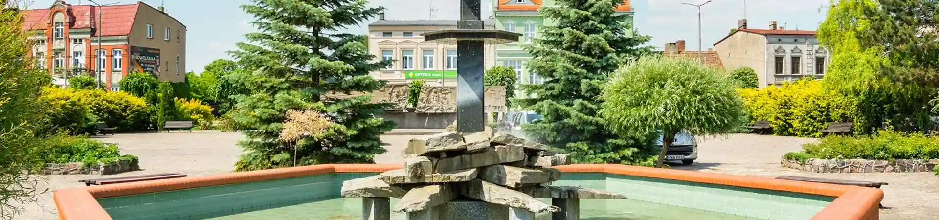 Charakterystyczne okolica Janowca Wielkopolskiego