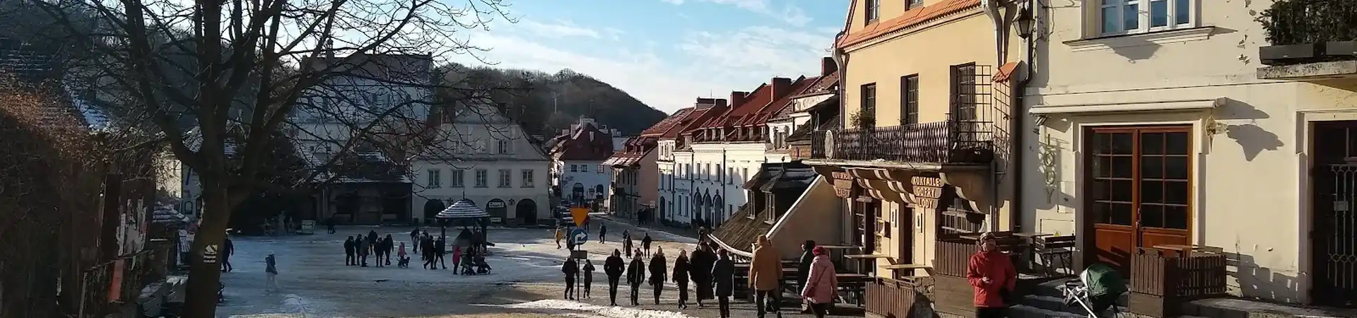 Charakterystyczne okolica Kazimierza Dolnego