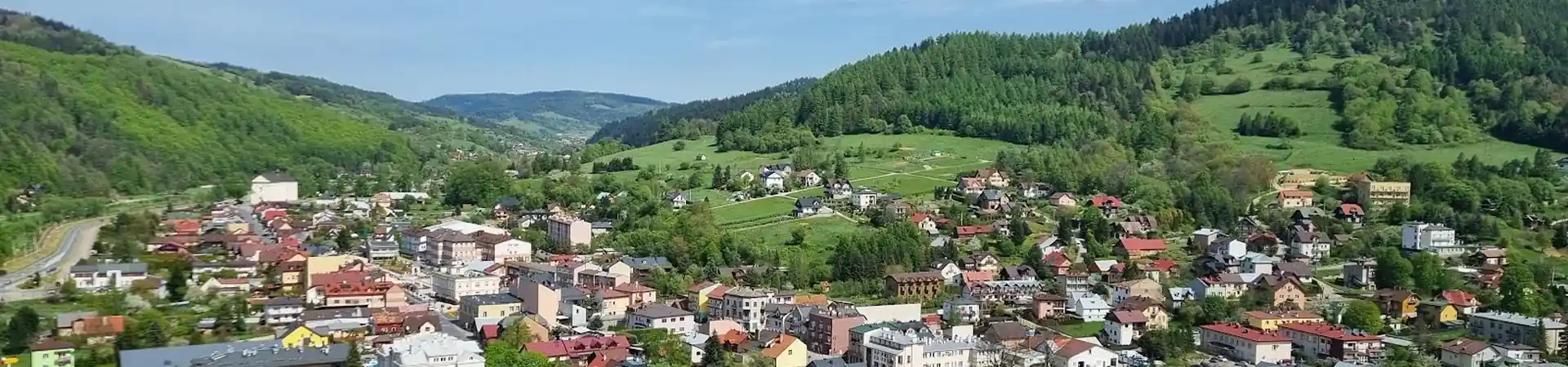 Charakterystyczne okolica Muszyny