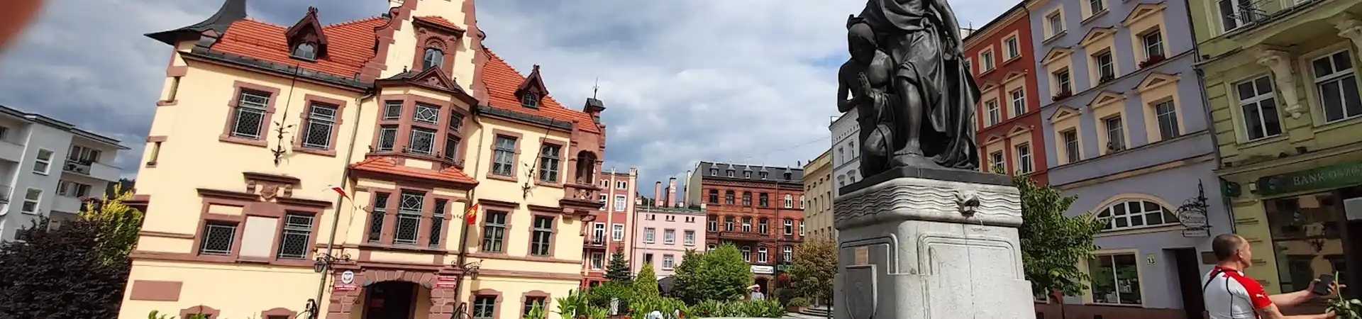 Charakterystyczne okolica Nowej Rudy