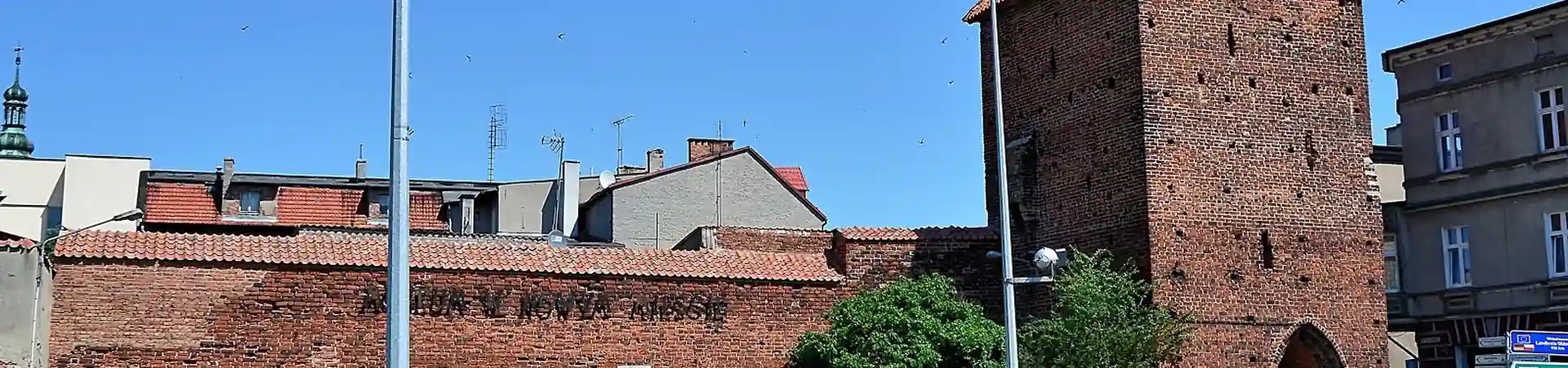 Charakterystyczne okolica Nowego Miasta Lubawskiego