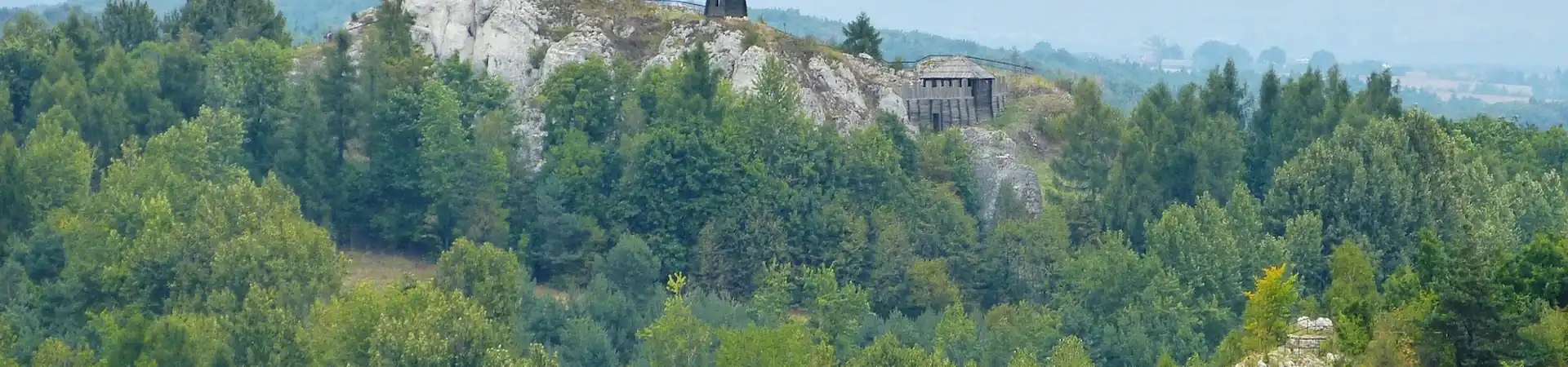 Charakterystyczne okolica Ogrodzieńca
