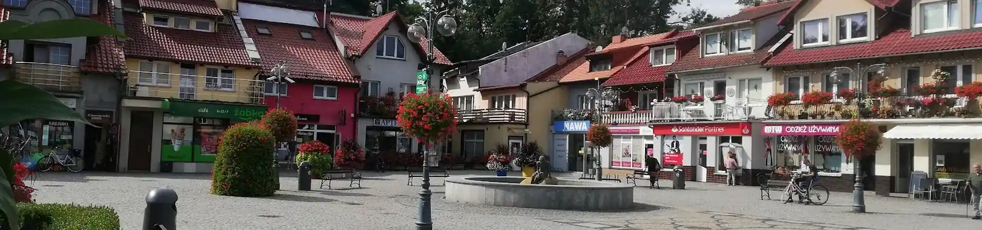 Charakterystyczne okolica Sławy