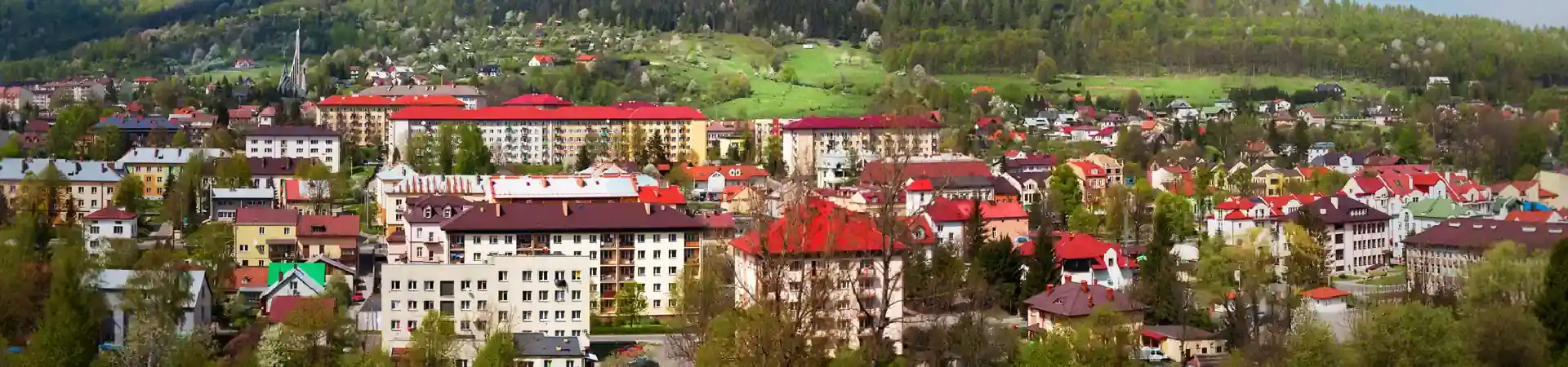 Charakterystyczne okolica Ustrzyk Dolnych