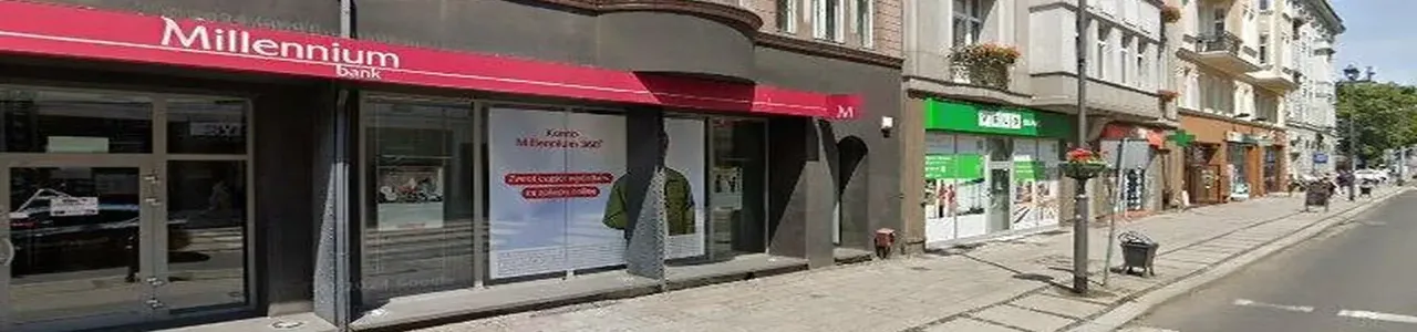 Zdjęcie jednej z placówek Millennium zlokalizowanej w Gliwicach