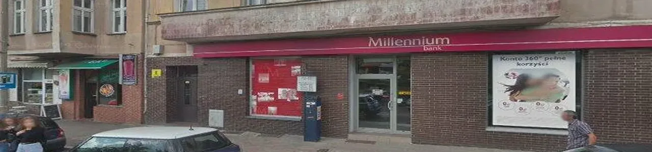 Zdjęcie jednej z placówek Millennium zlokalizowanej w Głogowie