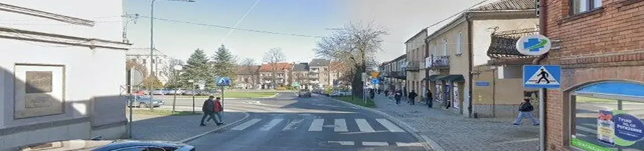 Zdjęcie placówki Banku Millennium przy ulicy Piłsudskiego w Miechowie