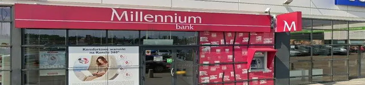 Zdjęcie jednej z placówek Millennium zlokalizowanej w Opolu