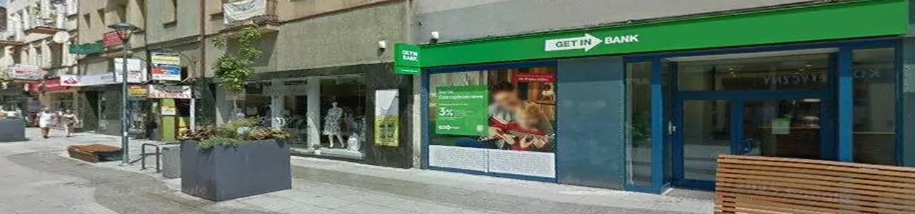 Zdjęcie placówki Banku Millennium przy ulicy Targowej w Sosnowcu