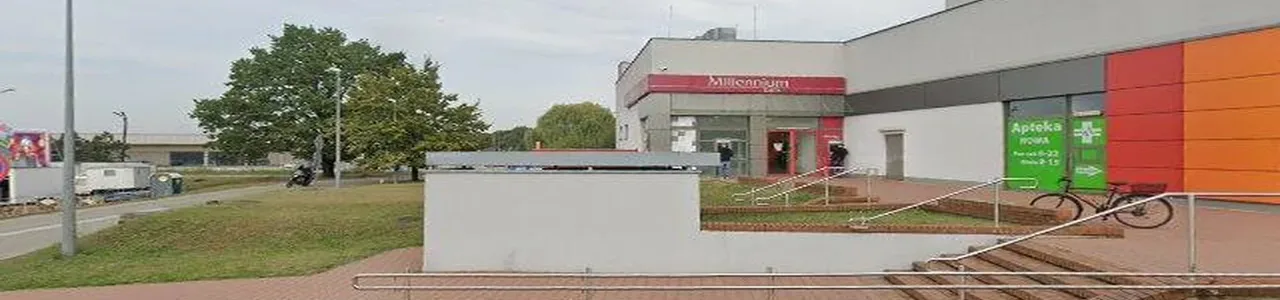 Zdjęcie placówki Banku Millennium przy ulicy Graniczna w Swarzędzu