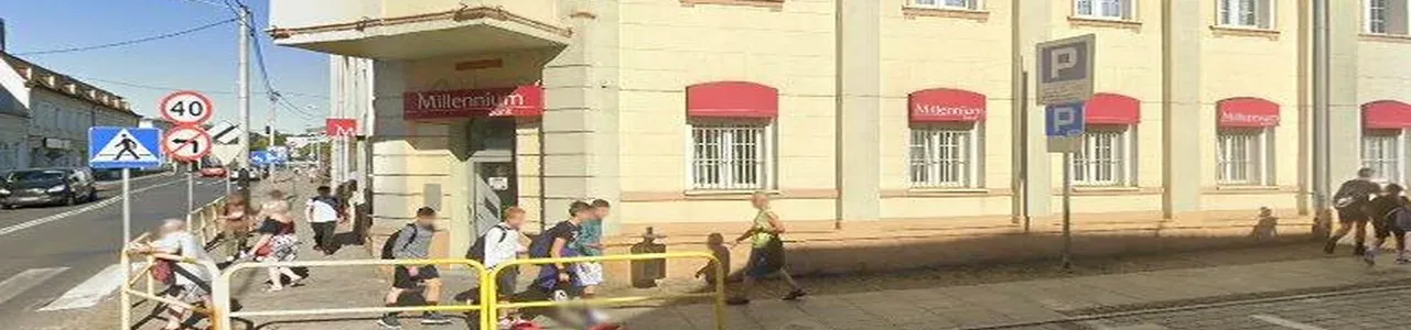 Zdjęcie jednej z placówek Millennium zlokalizowanej w Świeciu