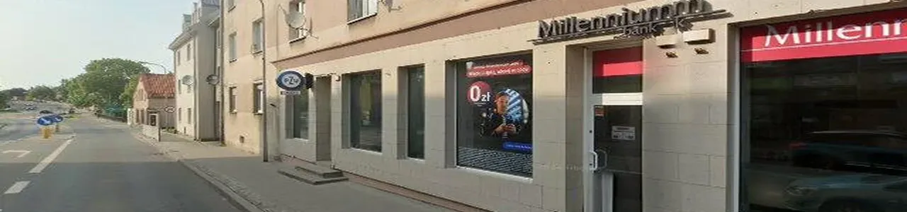 Zdjęcie placówki Banku Millennium przy ulicy Mickiewicza w Sztumie