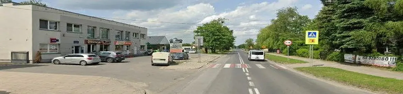 Zdjęcie placówki Banku Spółdzielczego w Będkowie przy ulicy Reymonta.