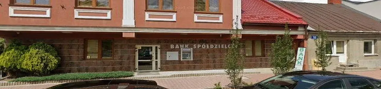 Zdjęcie jednej z placówek banku spółdzielczego w Błędowie