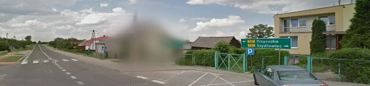 Zdjęcie placówki Banku Spółdzielczego w Borkowicach przy ulicy Księdza Wiśniewskiego.