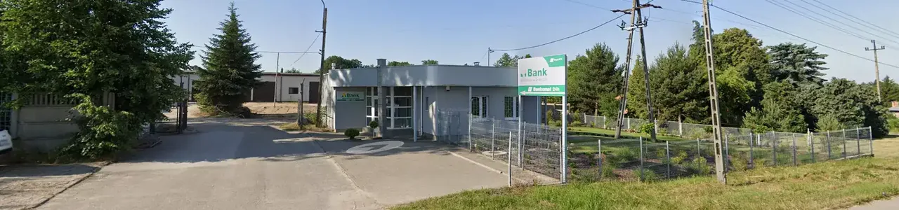 Zdjęcie placówki Banku Spółdzielczego przy ulicy Brójce w Brójcach