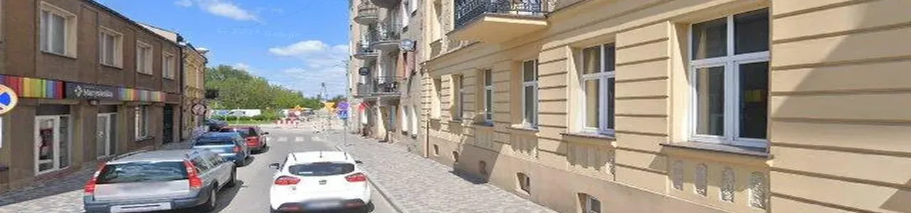 Zdjęcie jednej z brzezińskich placówek banku spółdzielczego