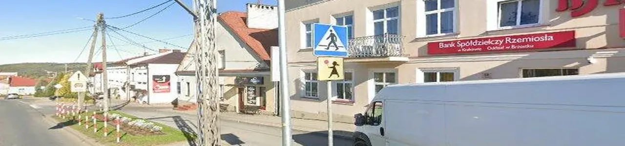 Zdjęcie placówki Banku Spółdzielczego przy ulicy Rynek w Brzostku