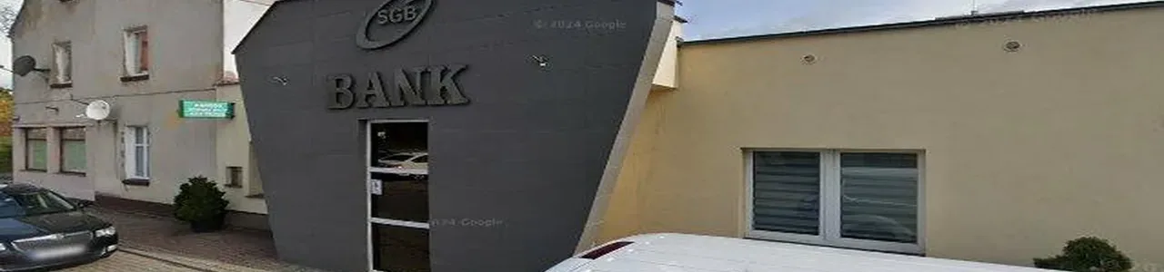 Zdjęcie placówki Banku Spółdzielczego przy ulicy Kościuszki w Człopaulu