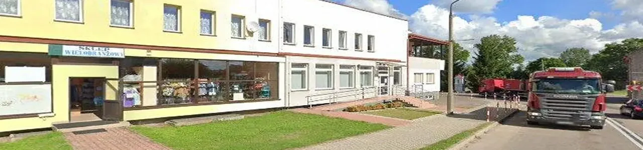 Zdjęcie placówki Banku Spółdzielczego przy ulicy Kościuszki w Dąbrównie