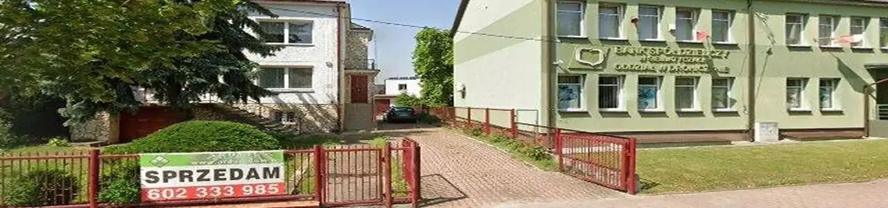 Zdjęcie jednej z drohiczyńskich placówek banku spółdzielczego