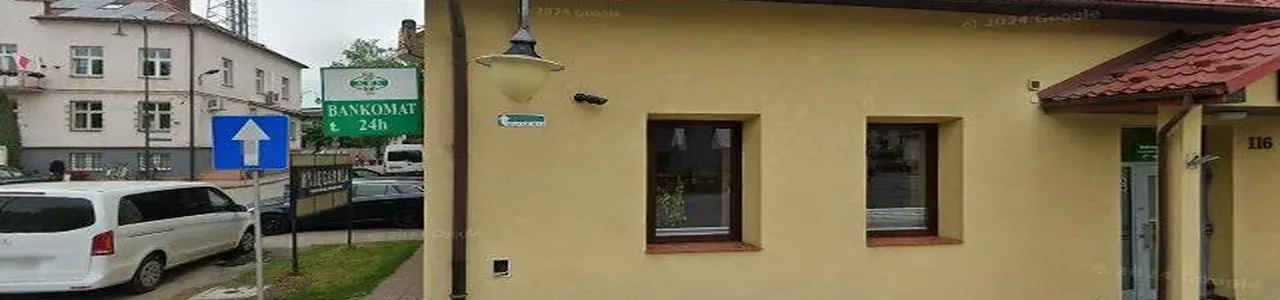 Zdjęcie jednej z gdowskich placówek banku spółdzielczego