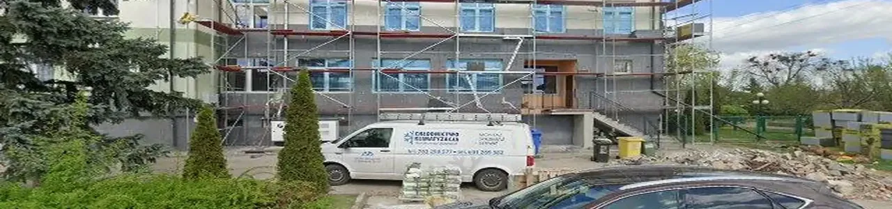 Zdjęcie placówki Banku Spółdzielczego w Glinojecku przy ulicy Płockiej.