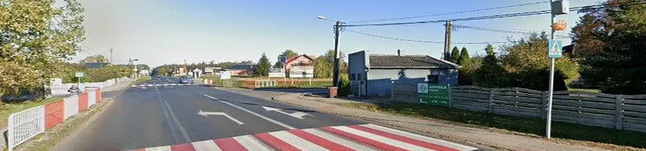 Zdjęcie placówki Banku Spółdzielczego w Godzieszu Wielkim przy ulicy Kaliskiej.