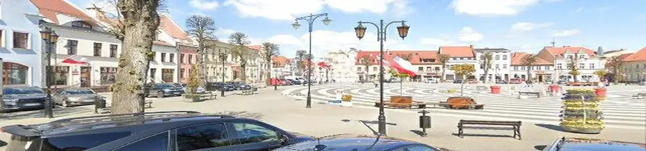 Zdjęcie placówki Banku Spółdzielczego w Gryficach przy ulicy Plac Zwycięstwa.