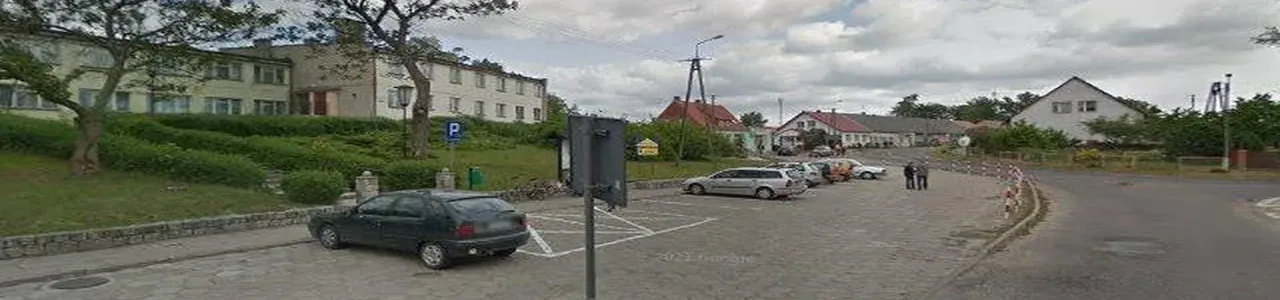 Zdjęcie placówki Banku Spółdzielczego przy ulicy Kolejowej w Grzmiącej