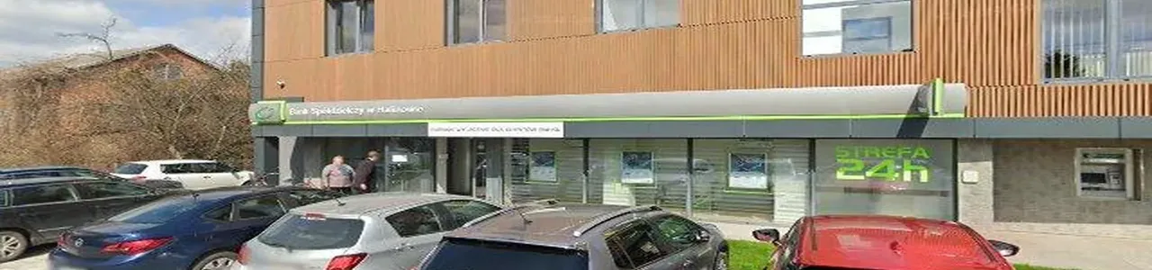 Zdjęcie placówki Banku Spółdzielczego w Halinowie przy ulicy Piłsudskiego