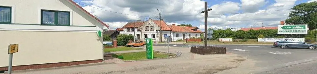 Zdjęcie placówki Banku Spółdzielczego przy ulicy Olsztyńskiej w Jedwabnie