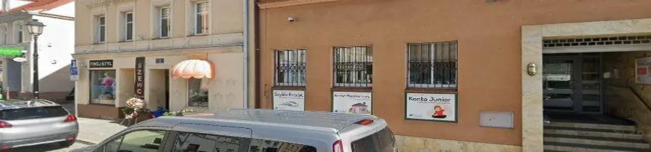 Zdjęcie placówki Banku Spółdzielczego przy ulicy Rynek w Kątach Wrocławskich