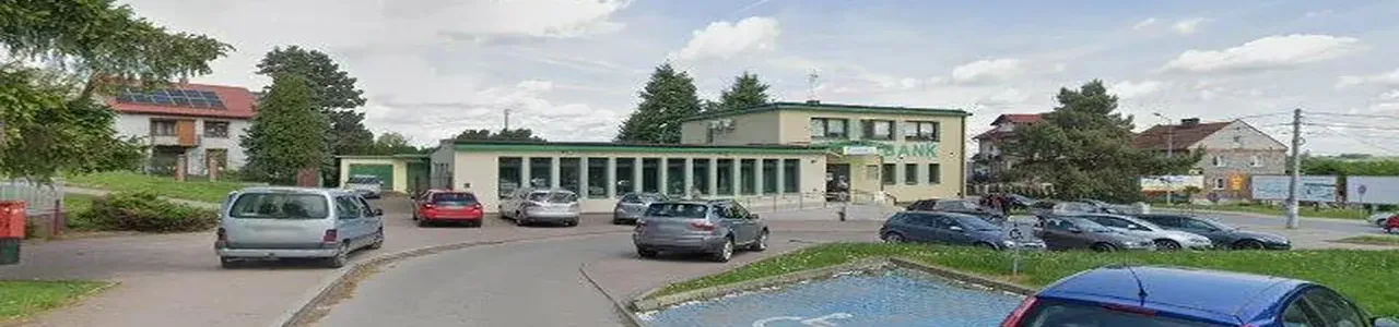 Zdjęcie placówki Banku Spółdzielczego przy ulicy Reja w Kazimierza Wielka