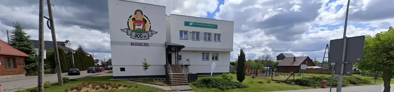 Zdjęcie placówki Banku Spółdzielczego przy ulicy Parkowej w Kleszczelach