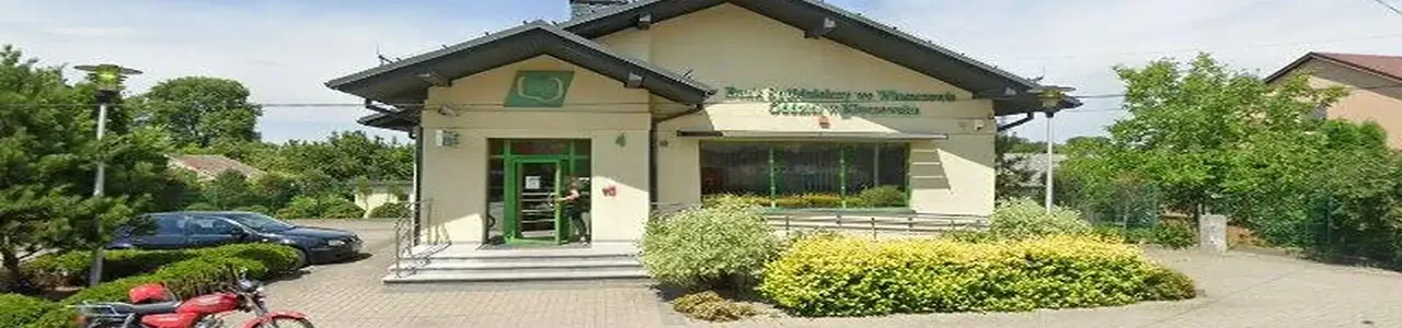 Zdjęcie placówki Banku Spółdzielczego przy ulicy Spółdzielczej w Kluczewsku