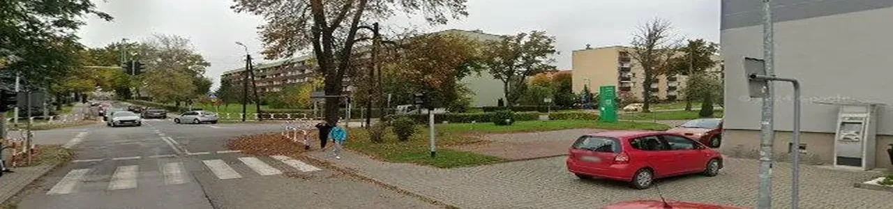 Zdjęcie jednej z knurowskich placówek banku spółdzielczego