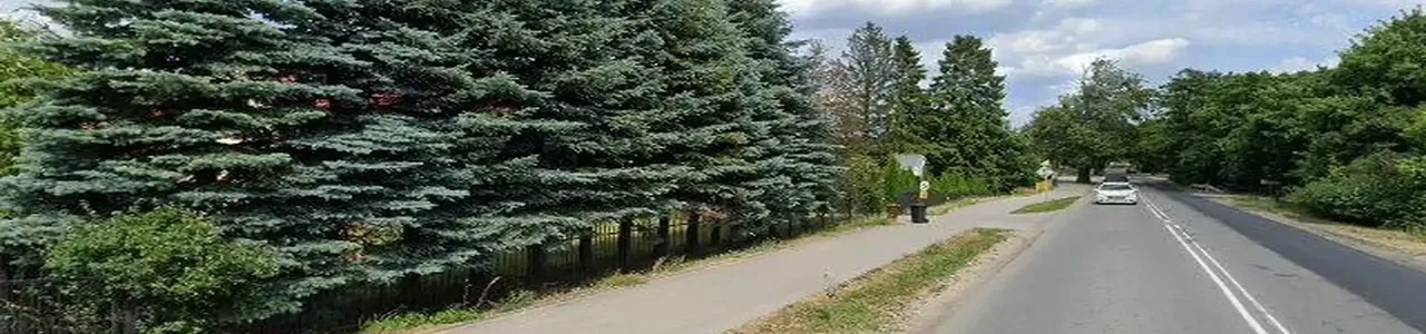 Zdjęcie placówki Banku Spółdzielczego w Kolbudach przy ulicy Wybickiego.