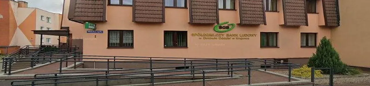 Zdjęcie placówki Banku Spółdzielczego w Krajenka przy ulicy Jagiełły 1