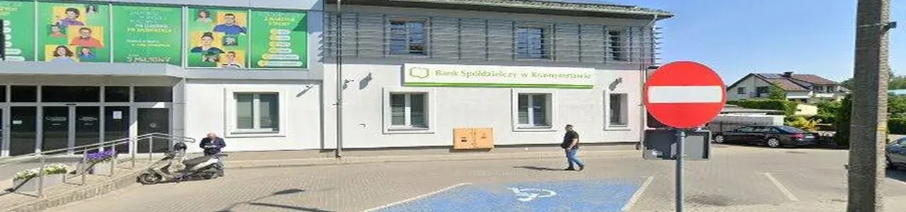 Zdjęcie jednej z krasnostawskich placówek banku spółdzielczego