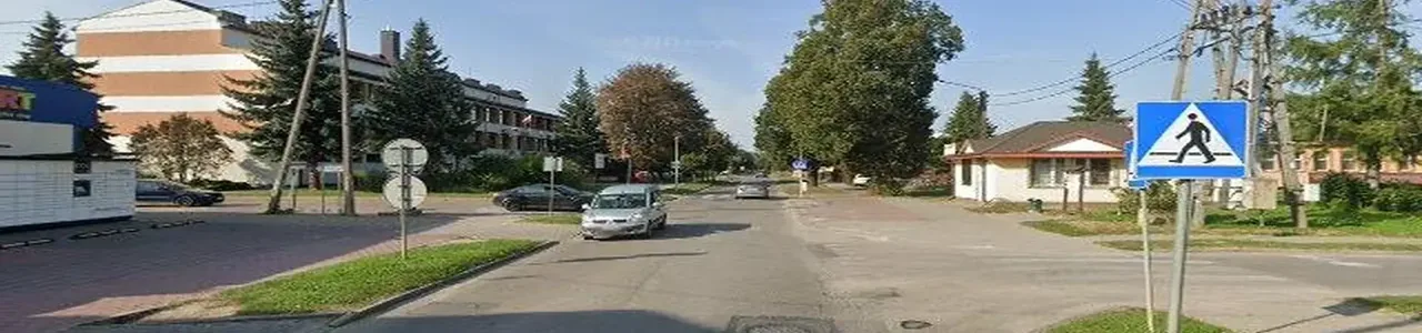 Zdjęcie placówki Banku Spółdzielczego przy ulicy Warszawskiej w Kunowie