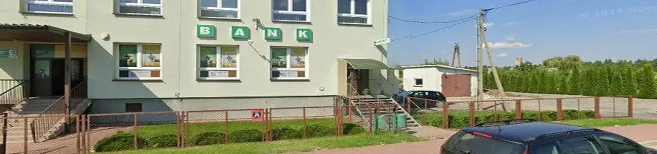 Zdjęcie placówki Banku Spółdzielczego przy ulicy Łaziska w Łaziskach
