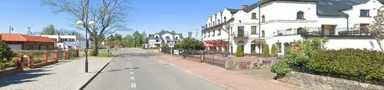 Zdjęcie placówki Banku Spółdzielczego przy ulicy 1 Maja w Łebaul