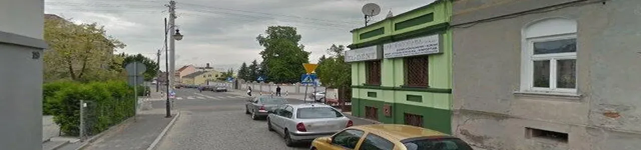 Zdjęcie jednej z placówek banku spółdzielczego w Łęczycy