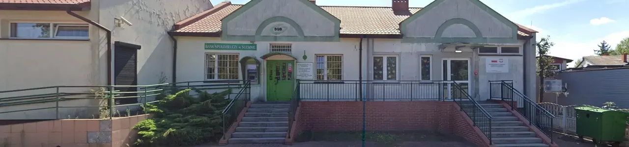 Zdjęcie placówki Banku Spółdzielczego w Licheniu Starym przy ulicy Konińskiej