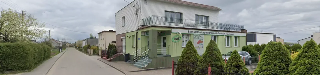 Zdjęcie placówki Banku Spółdzielczego przy ulicy 1000-lecia w Liniewoul